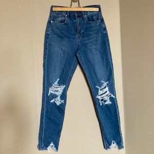 American Eagle ripped jeans